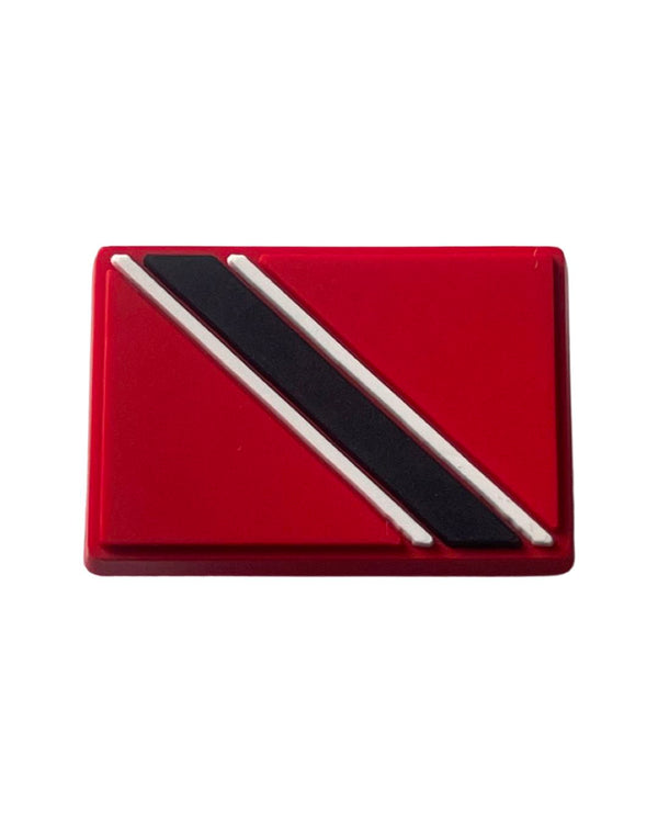 Trinidad Flag Shoe Charm - CaribeHeart Trinidad